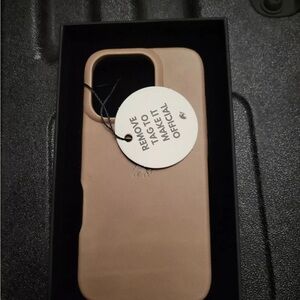 Bullstrap Leather iPhone 16 Pro Case